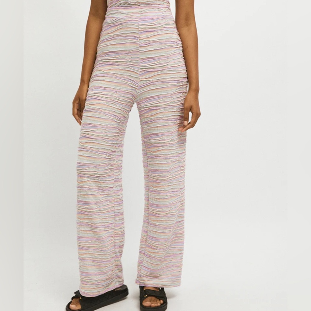 NWT XS Rita Row Eugenia pants in mermaid multico